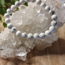 Bracelet en Howlite (Paix/ Sérénité )