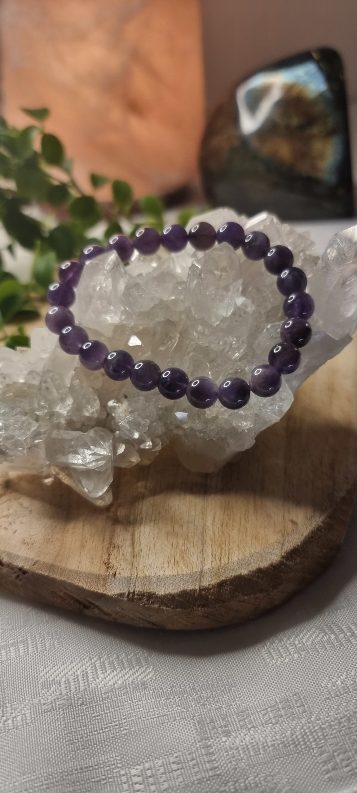 Bracelet en Améthyste