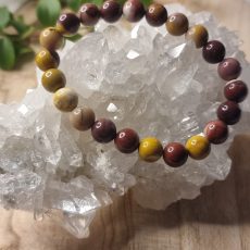 Bracelet en Jaspe Mookaïte