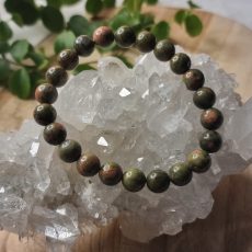 Bracelet en Unakite