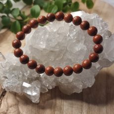 Bracelet en Jaspe rouge