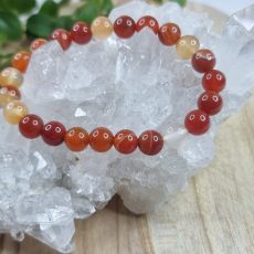 Bracelet Agate orange (Déblocage émotionnelles)
