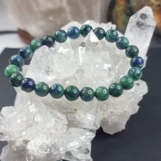 Bracelet en Malachite-Azurite (Maux de dos/Inflammation)
