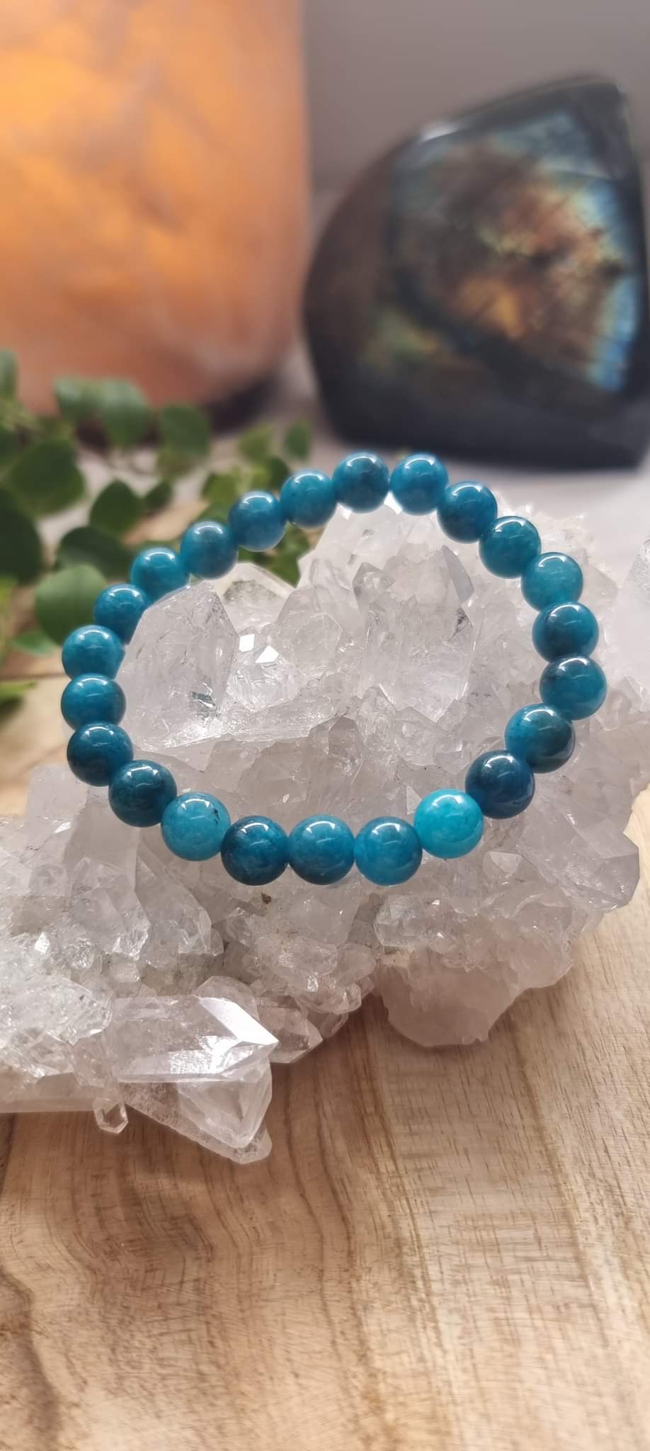 Bracelet en Apatite (Perte de poids/Communication) – Image 3