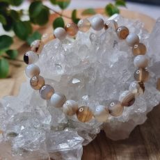 Bracelet en Agate du Botswana