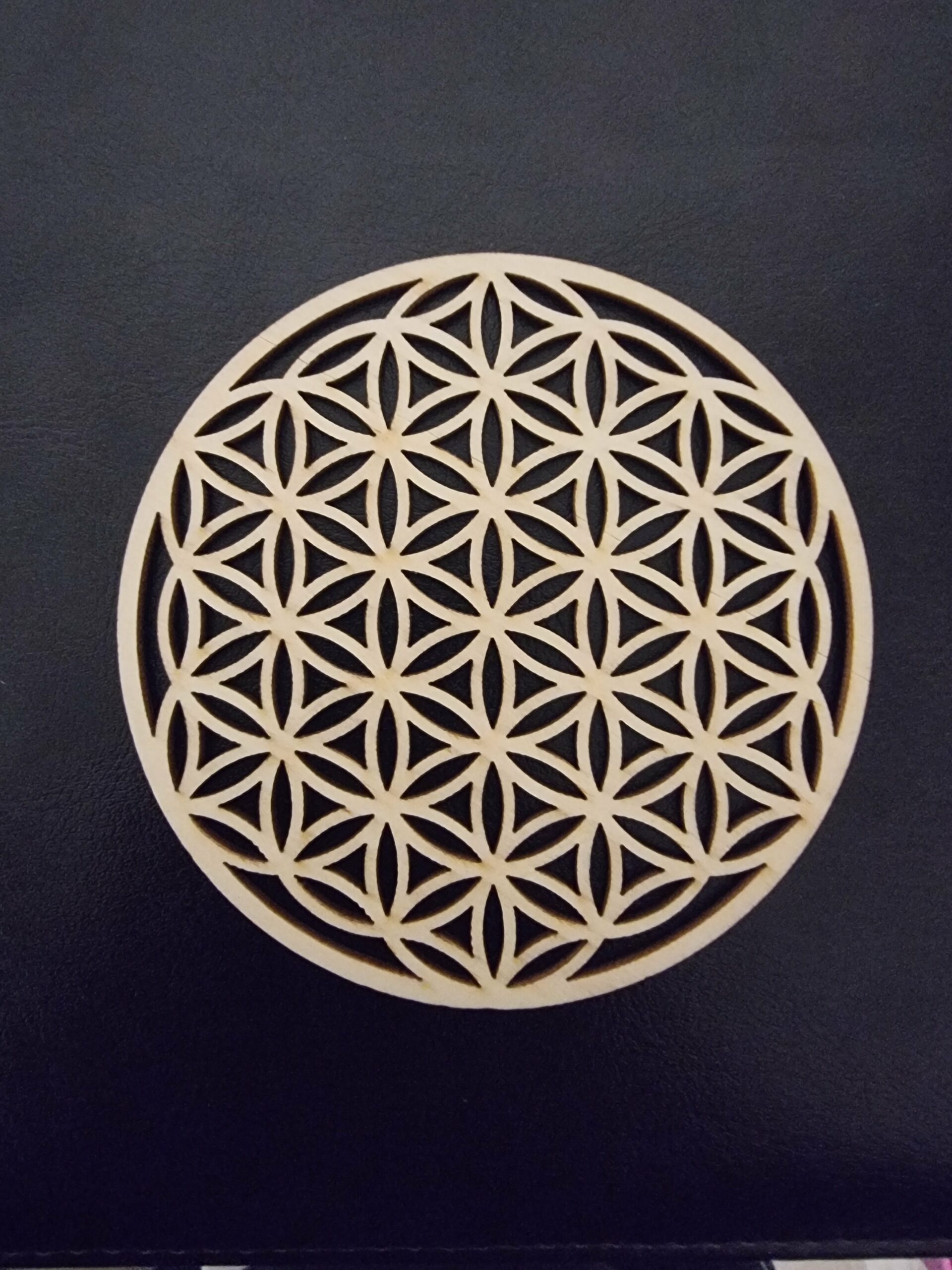 Fleur de vie en bois – Image 2