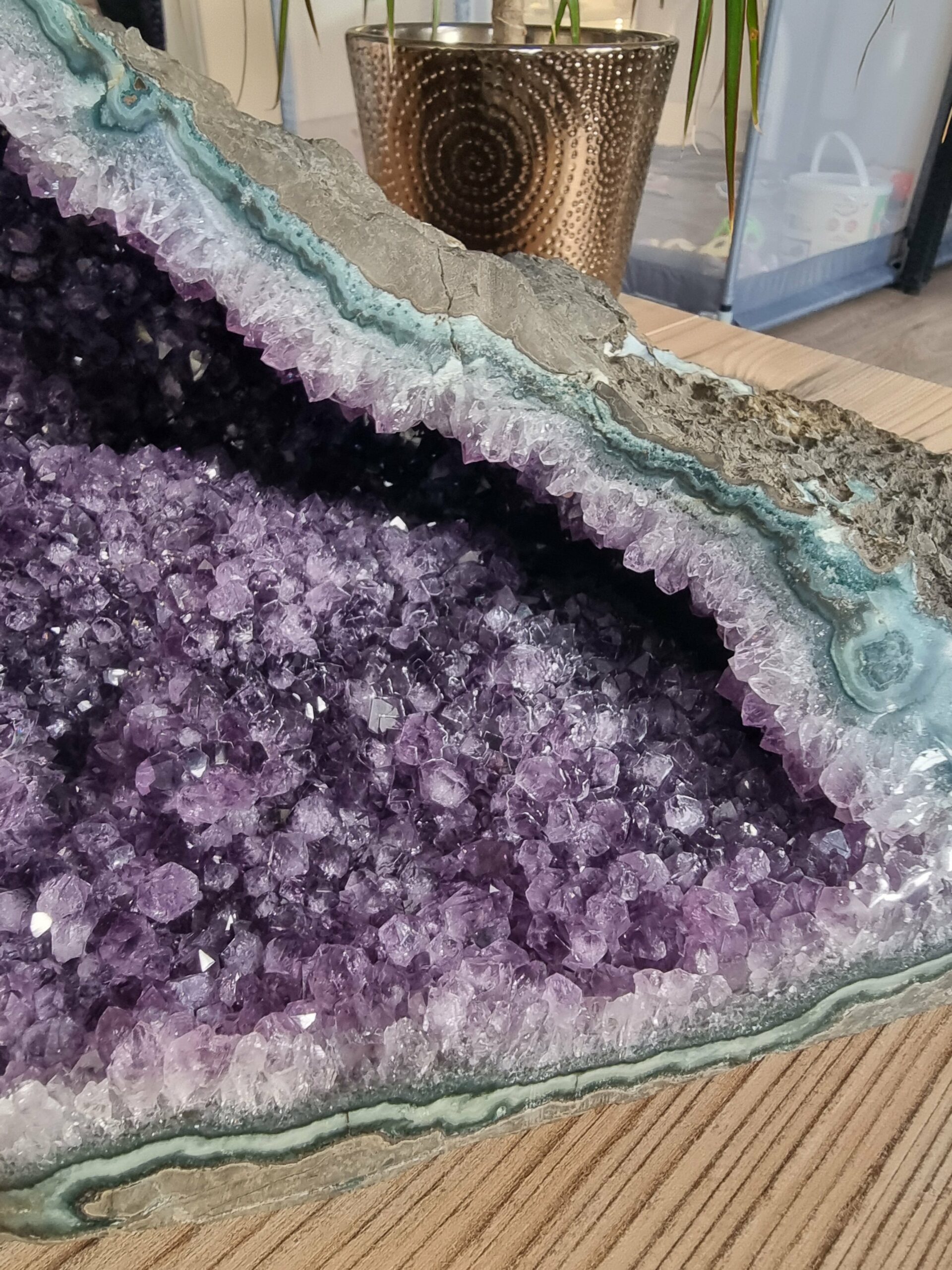 Geode Améthyste uruguay – Image 6