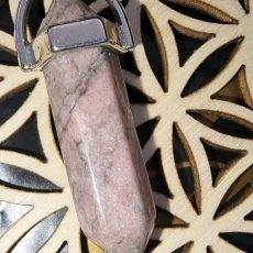 Pendentif en Rhodonite