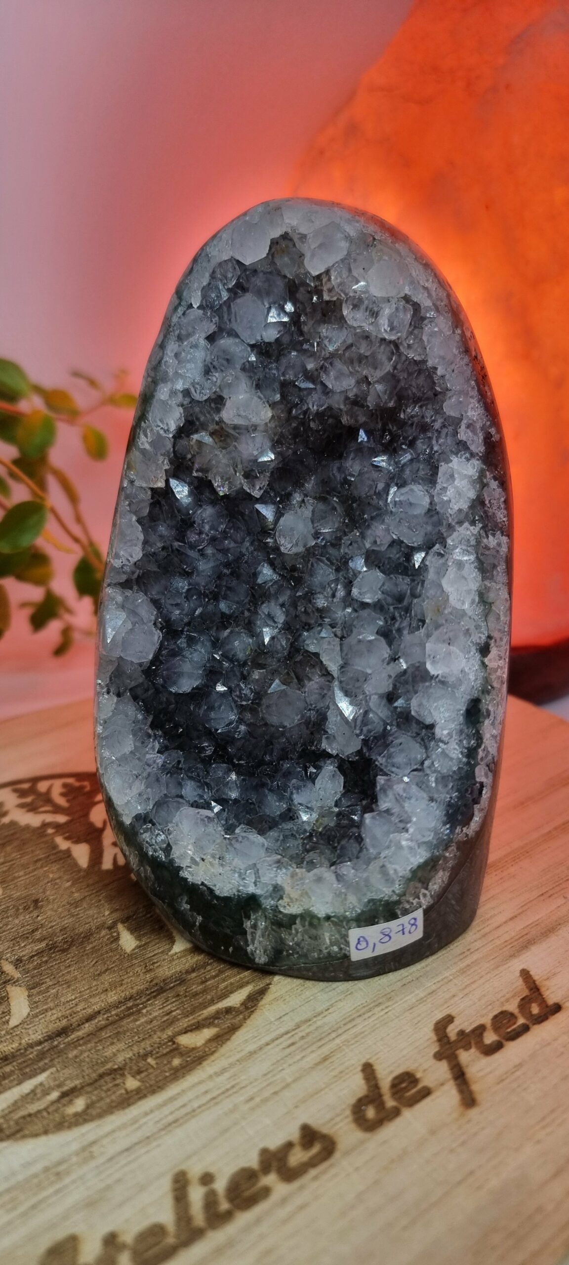 Geode grise Améthyste Uruguay – Image 3