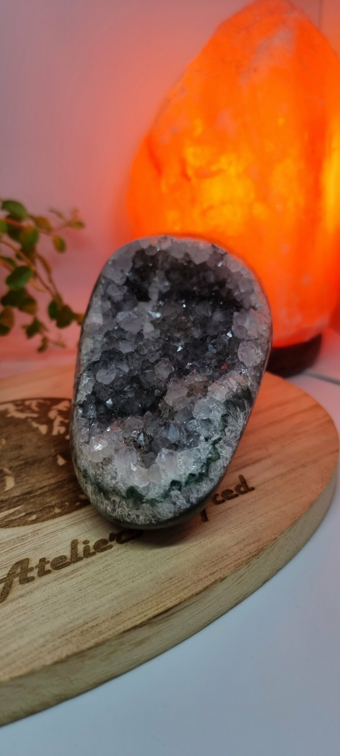 Geode grise Améthyste Uruguay – Image 5