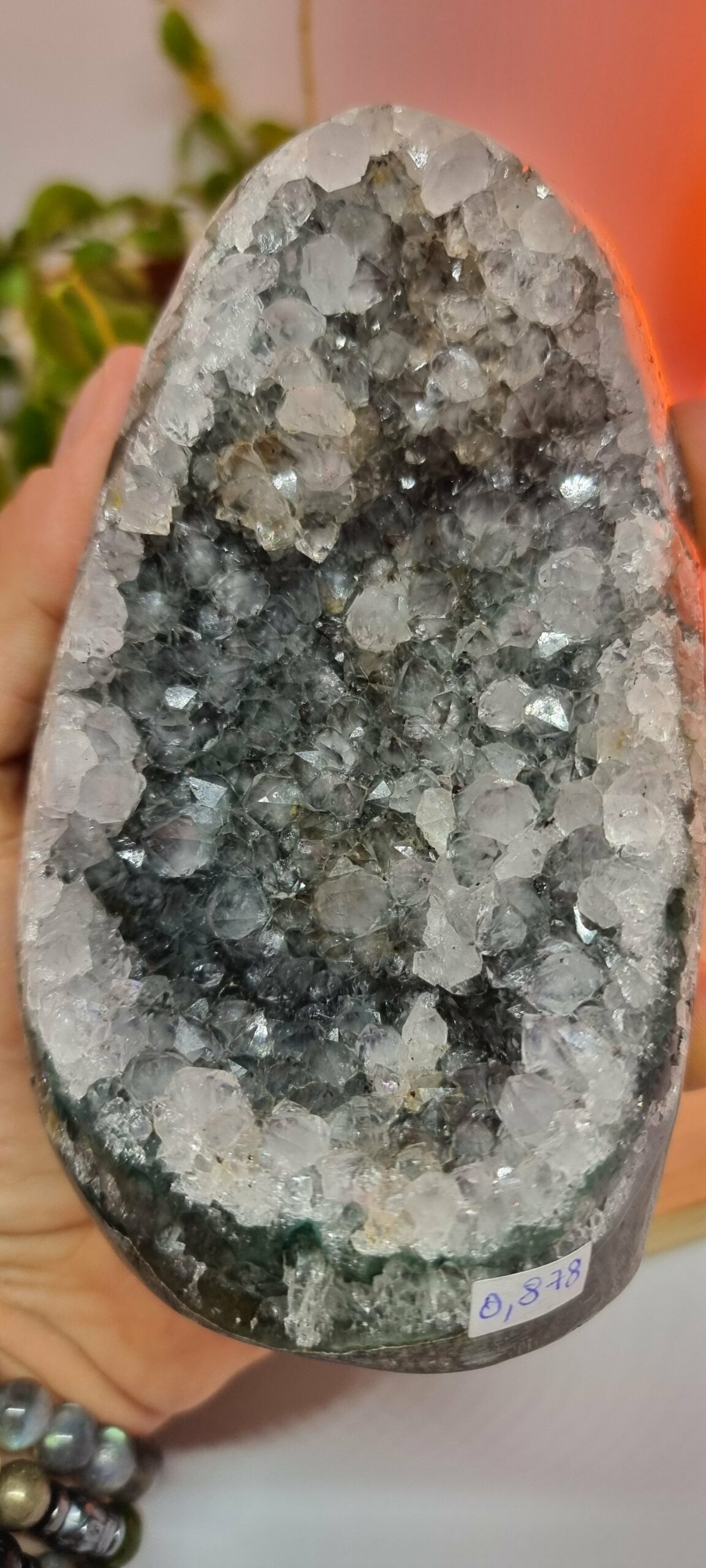 Geode grise Améthyste Uruguay – Image 6