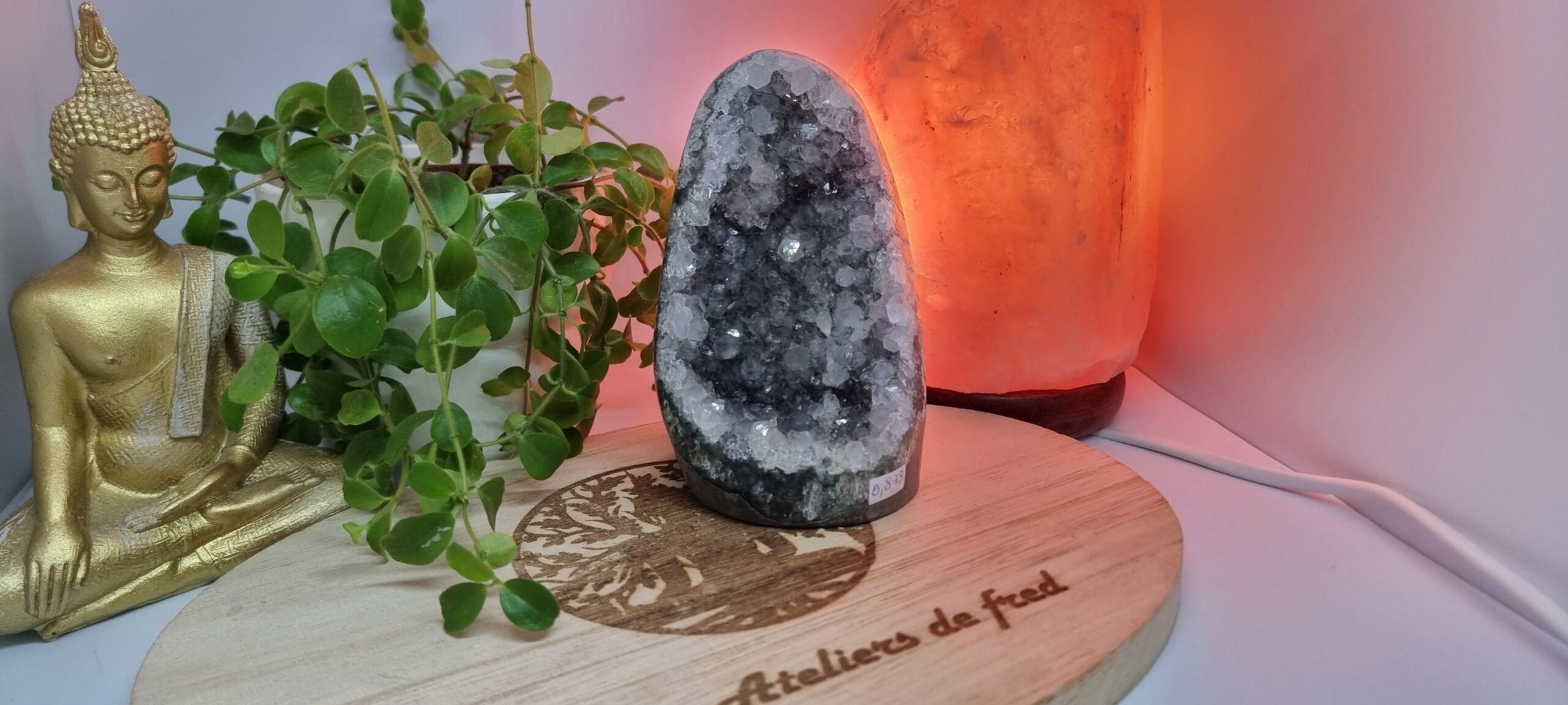 Geode grise Améthyste Uruguay