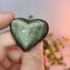 Coeur Obsidienne dorée